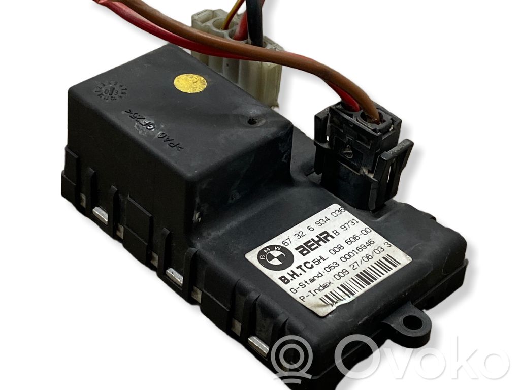 Rezystor / Opornik dmuchawy nawiewu   6934036,67326934036,00016946,5HL00860600