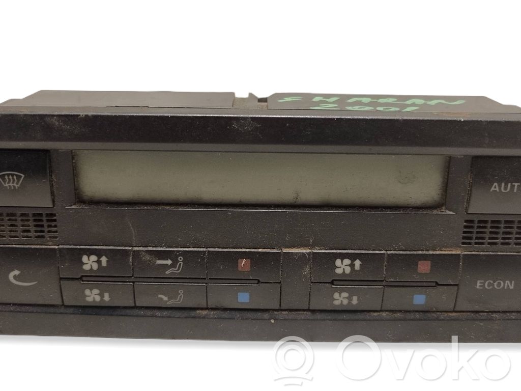 Volkswagen Sharan Climate control unit 