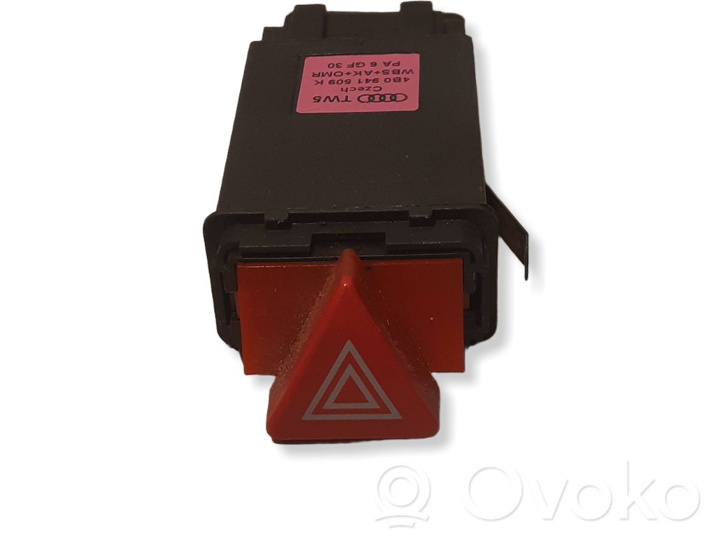 Audi A6 S6 C5 4B Hazard light switch 