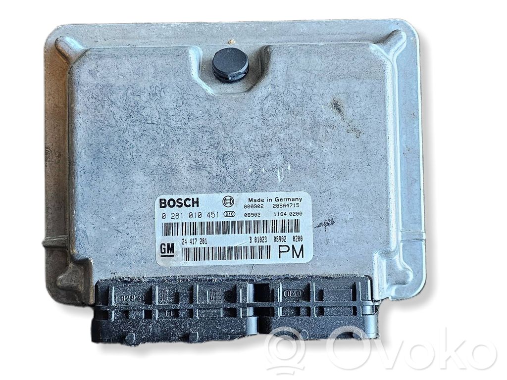 Opel Frontera B Engine control unit/module 
