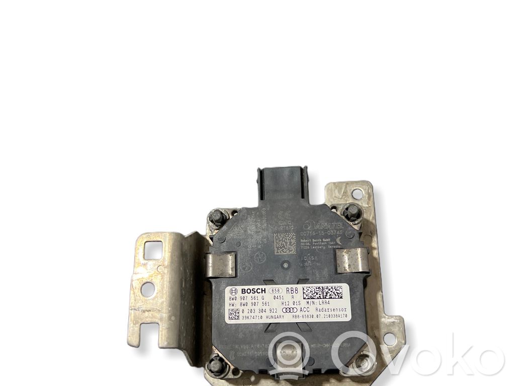 Audi A4 S4 B9 8W Sensor de radar Distronic 