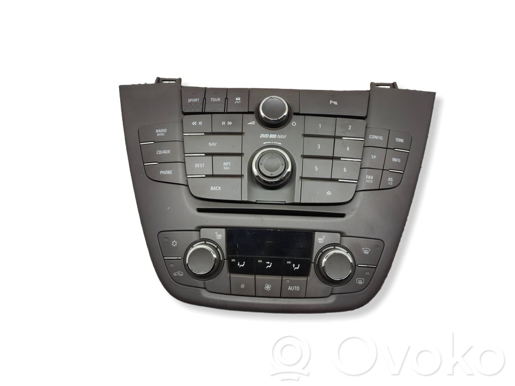 Opel Insignia A Pääyksikkö multimedian ohjaus 
