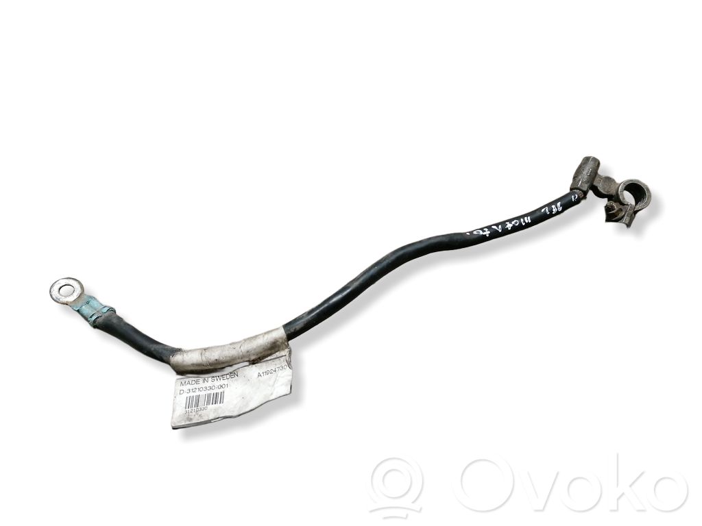 Volvo V70 Minus / Klema / Przewód akumulatora 
