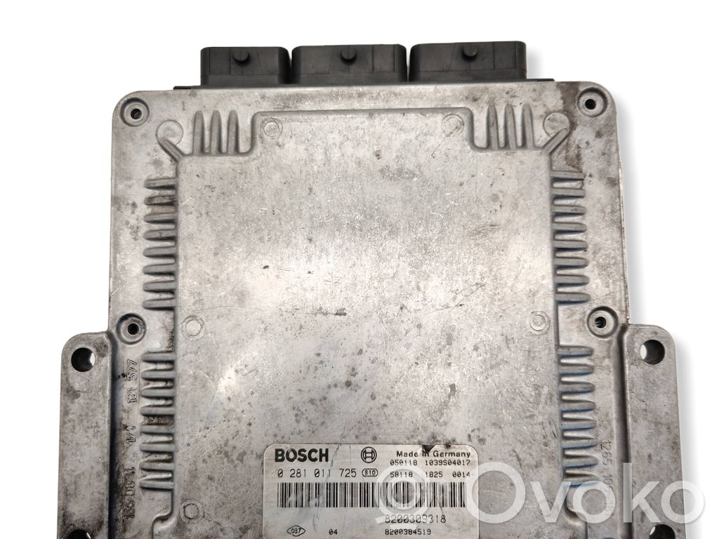 Renault Laguna II Unidad de control/módulo del motor 