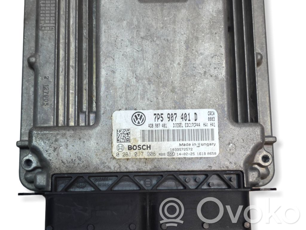 Porsche Cayenne (92A) Engine control unit/module 