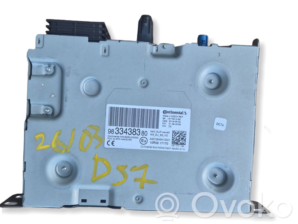 Stacja multimedialna GPS / CD / DVD   19170014162,A3C0245410001,9833438380