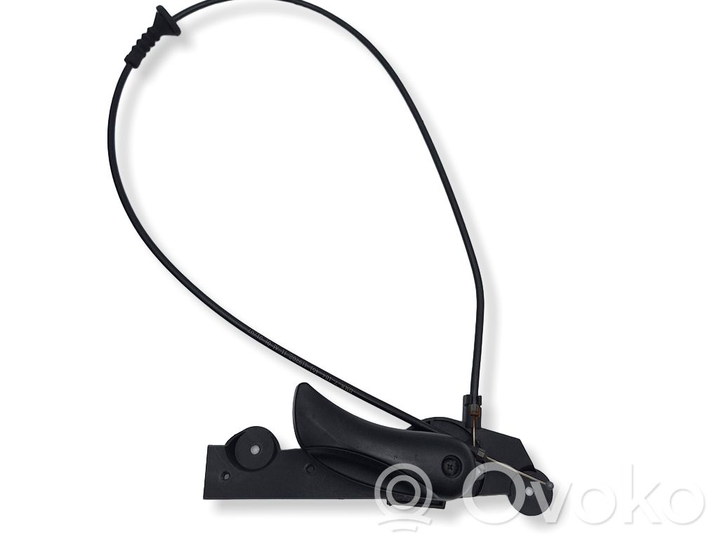 BMW 5 E60 E61 Engine bonnet (hood) release handle 