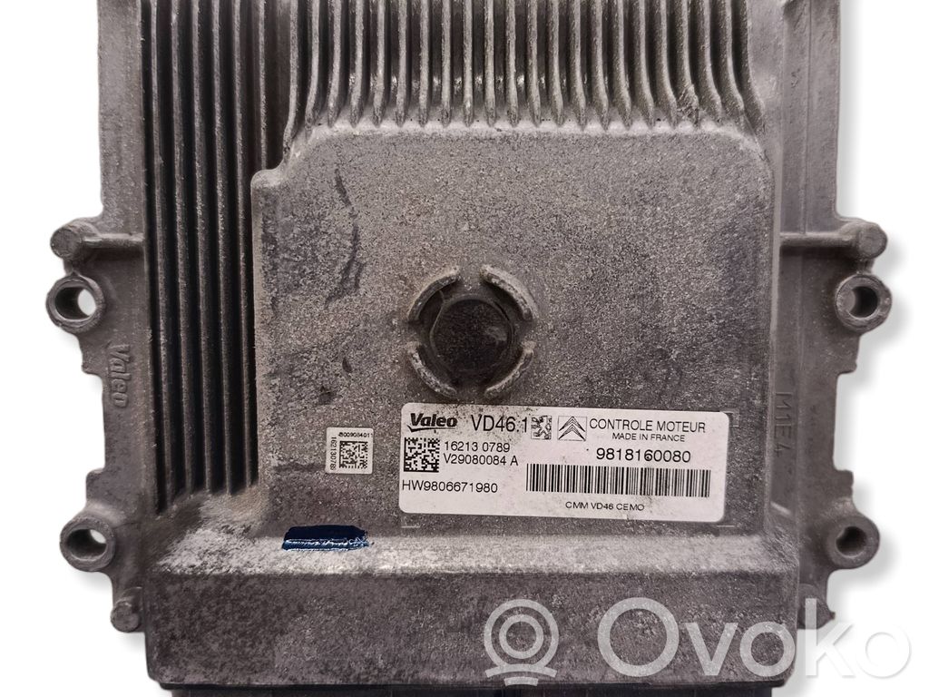 Peugeot 2008 I Calculateur moteur ECU 