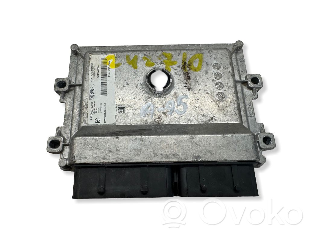 Engine control unit/module   9832694580,A3C0802700001,9841863580