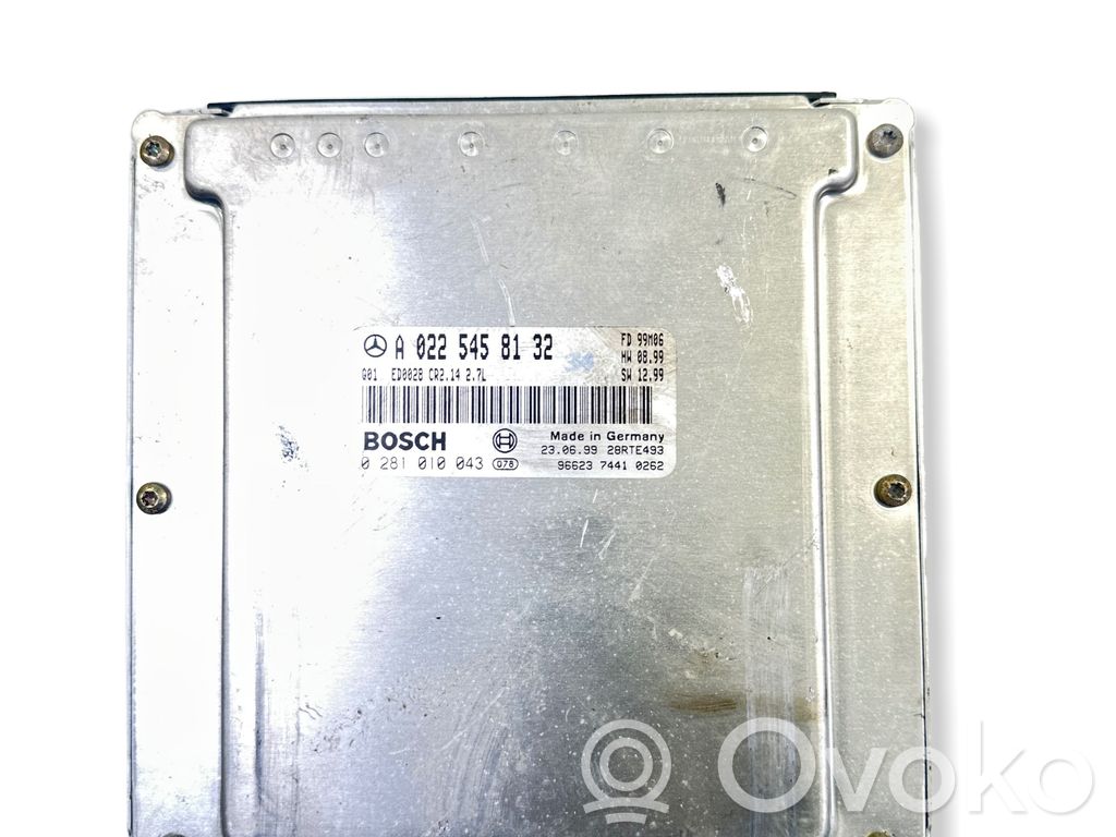 Mercedes-Benz E W210 Engine control unit/module 