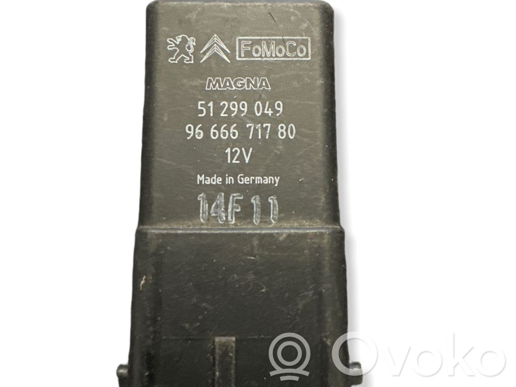 Citroen C4 Grand Picasso Glow plug pre-heat relay 