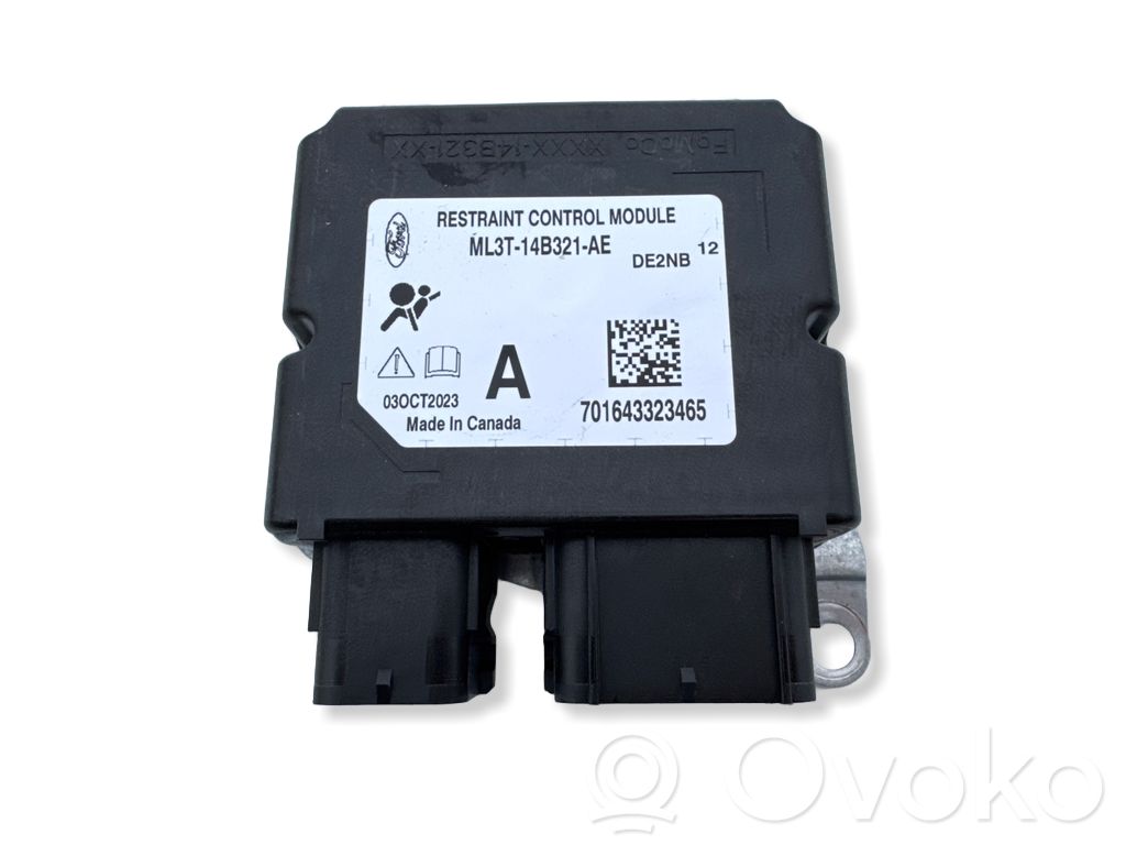 Sterownik / Moduł Airbag   ML3T14B321AE,701643323465,030CT2023