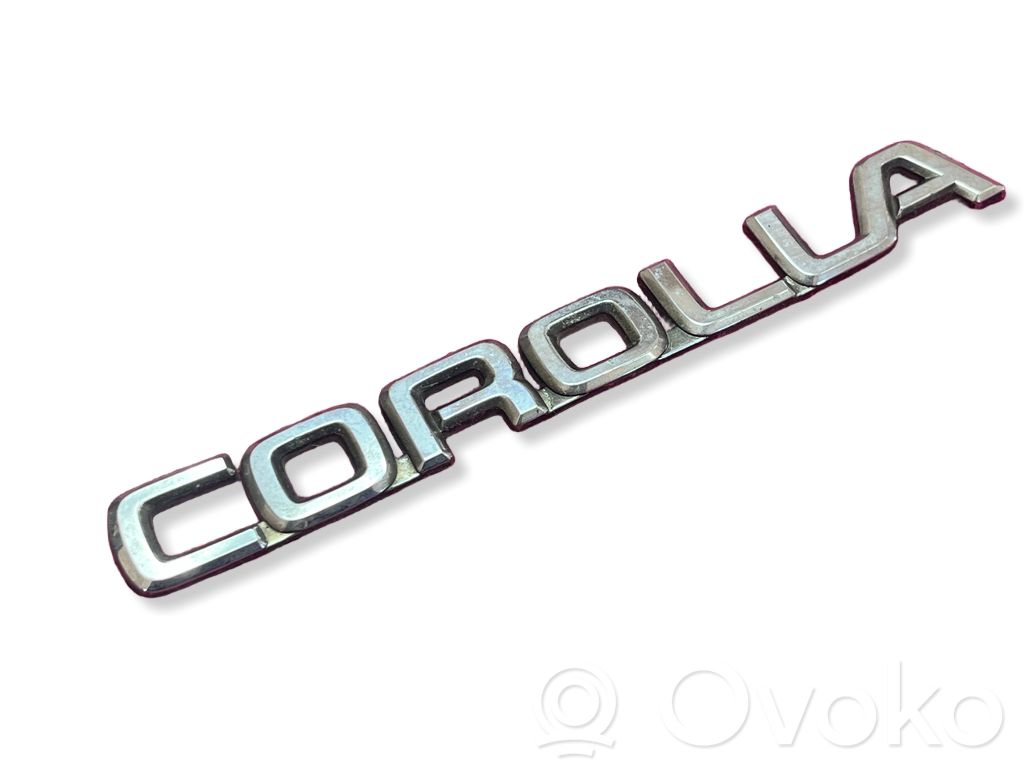 Toyota Corolla E110 Другие значки/ записи 