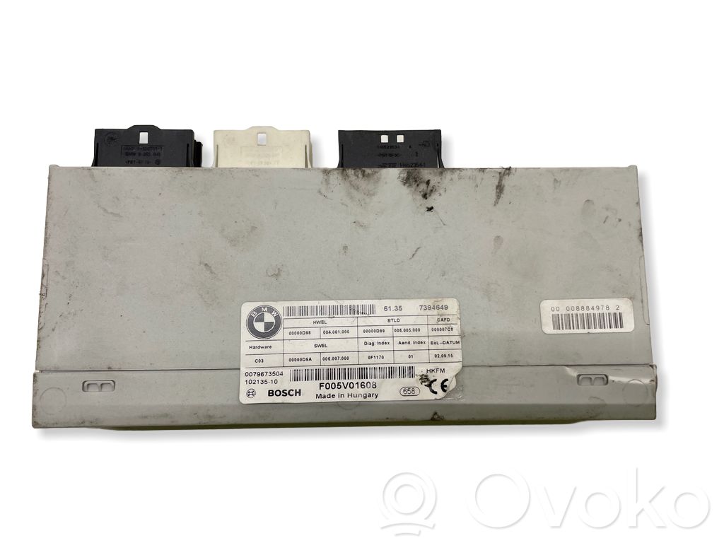 BMW 3 F30 F35 F31 Sterownik / Moduł elektrycznej klapy tylnej / bagażnika 