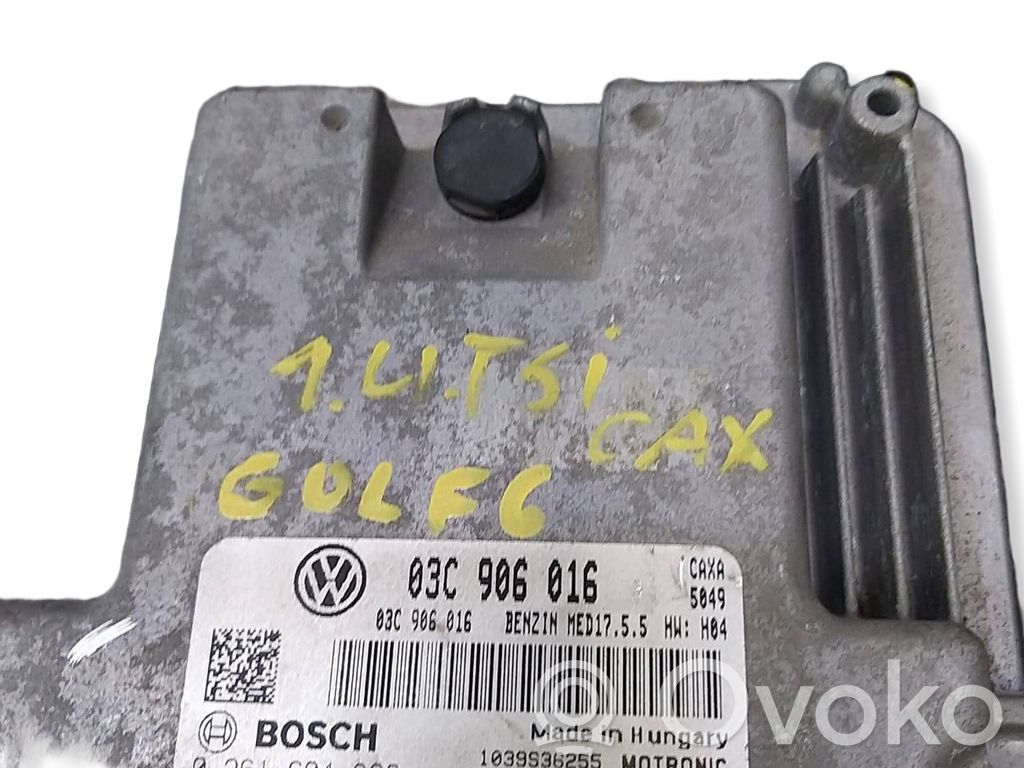 Engine control unit/module   03C906016,0261S04390