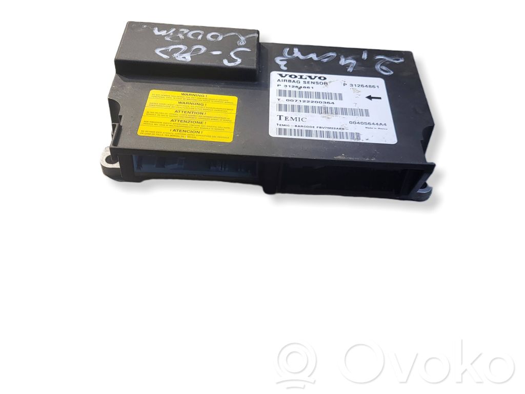 Sterownik / Moduł Airbag   31264861,00405644A4,007122200364