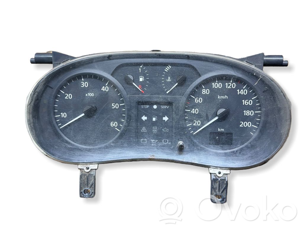 Renault Trafic II (X83) Speedometer (instrument cluster) 