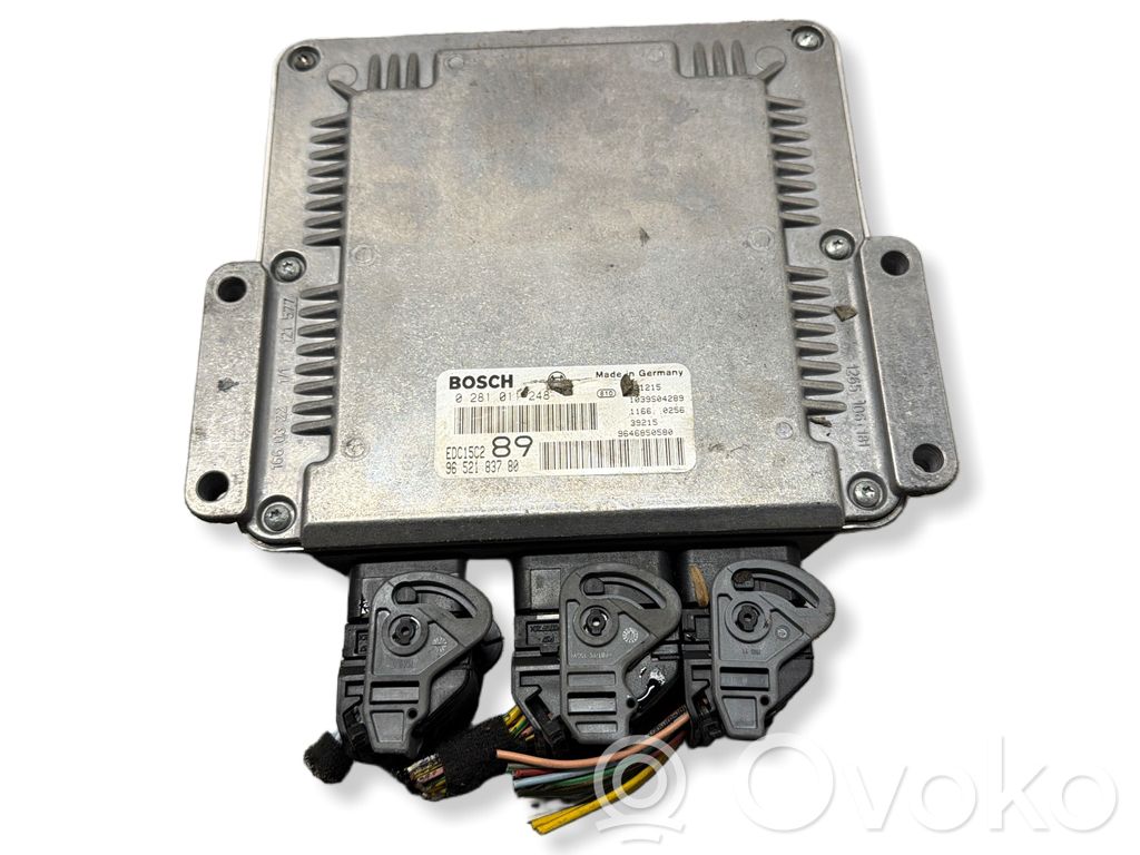 Peugeot 307 Engine control unit/module 