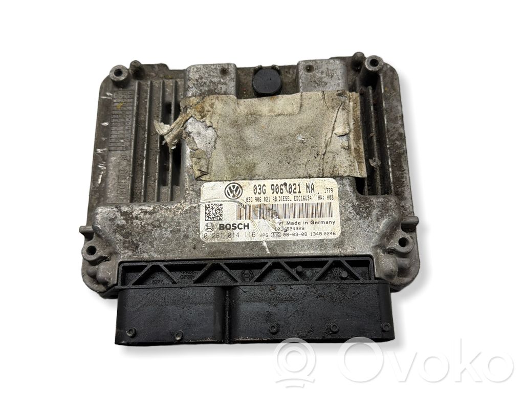 Skoda Octavia Mk2 (1Z) Engine control unit/module 