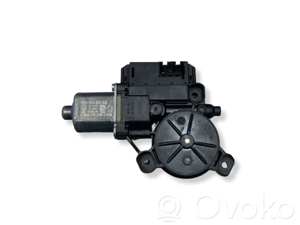 Elektryczny podnośnik szyby drzwi przednich   6R0959801AB,E010611,S850311038