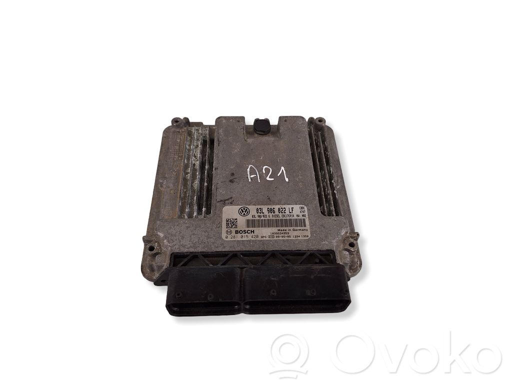 Volkswagen Golf VI Engine control unit/module 