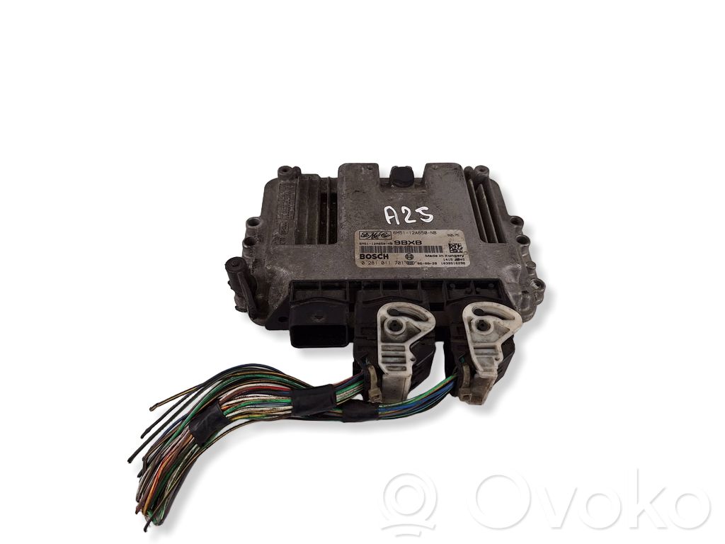 Engine control unit/module   6M5112A650NB,0281011701