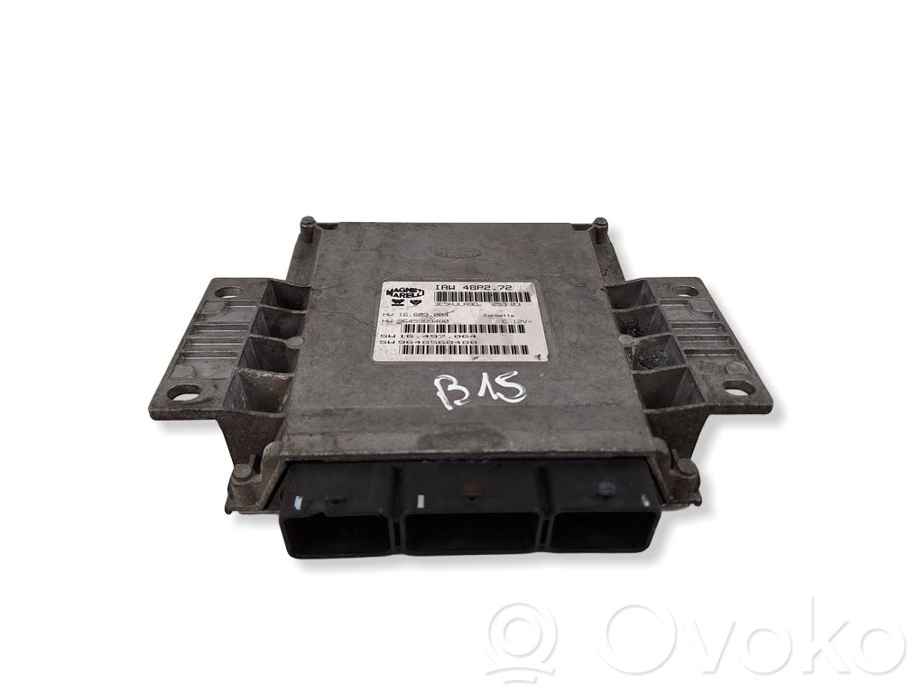 Engine control unit/module   9648568480,9645989480,48P272