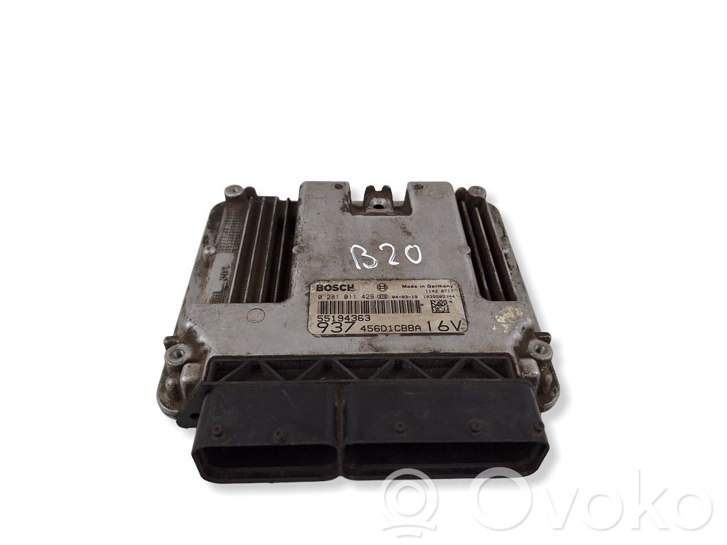 Alfa Romeo 147 Engine control unit/module 