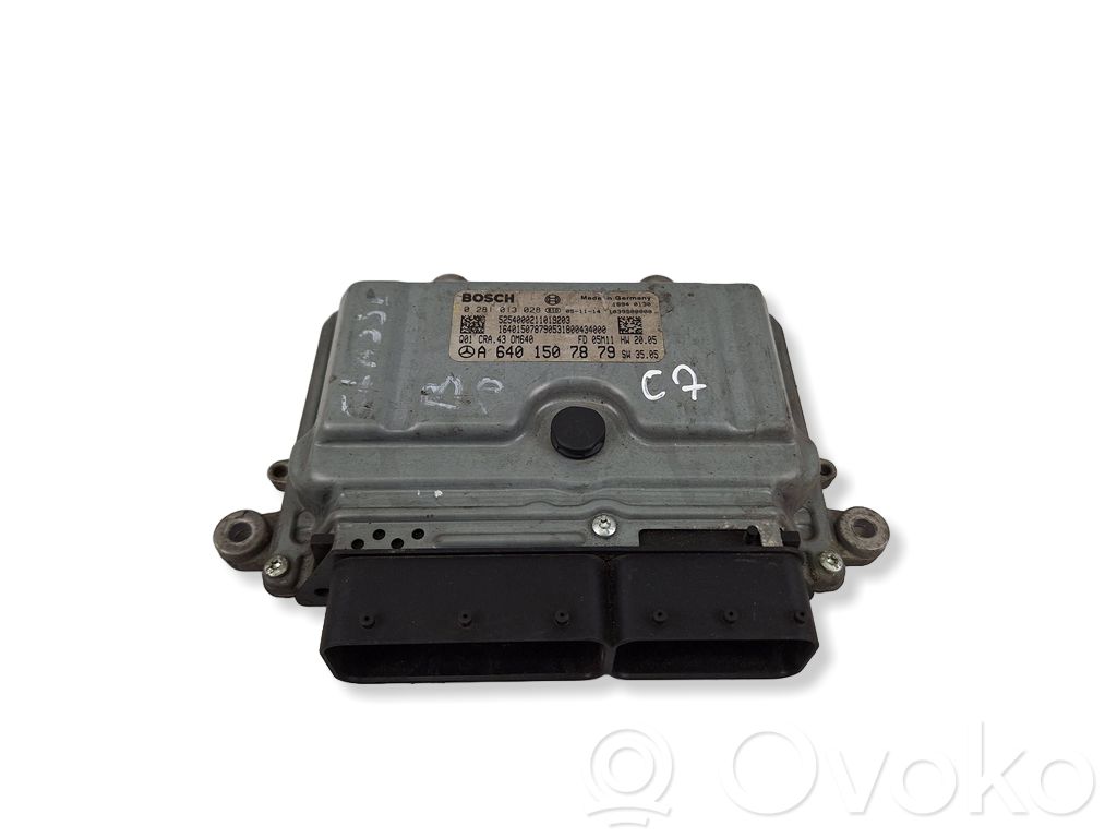 Mercedes-Benz A W169 Engine control unit/module 