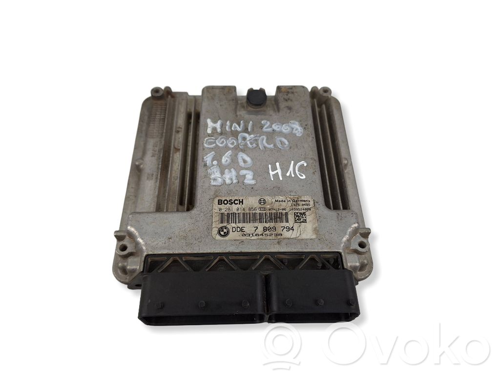 Mini One - Cooper R56 Engine control unit/module 