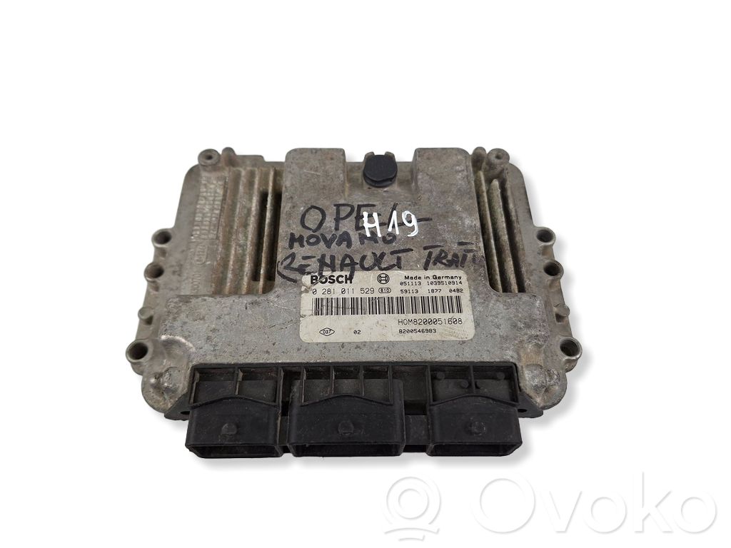 Renault Trafic II (X83) Engine control unit/module 