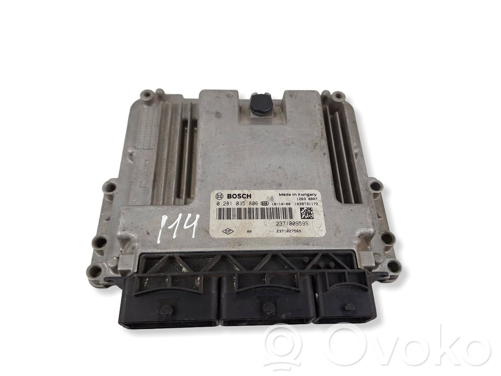 Renault Clio III Engine control unit/module 