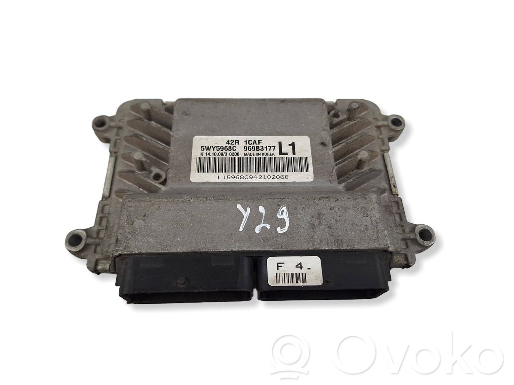 Chevrolet Aveo Engine control unit/module 