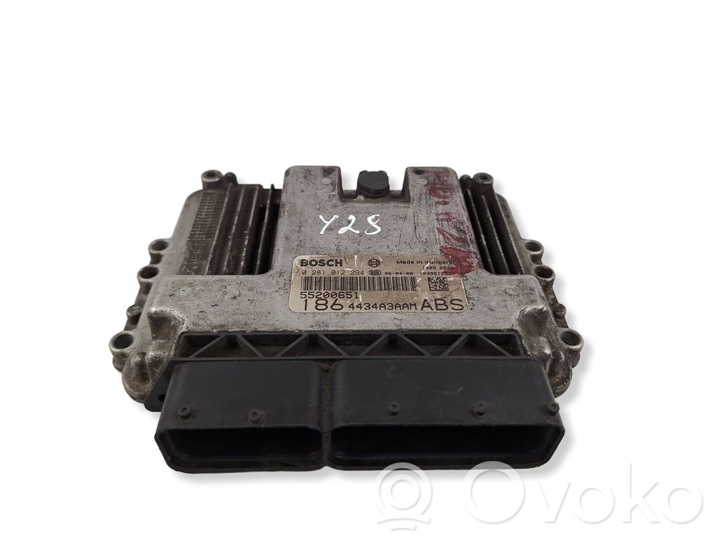 Engine control unit/module   55200651,0281012294