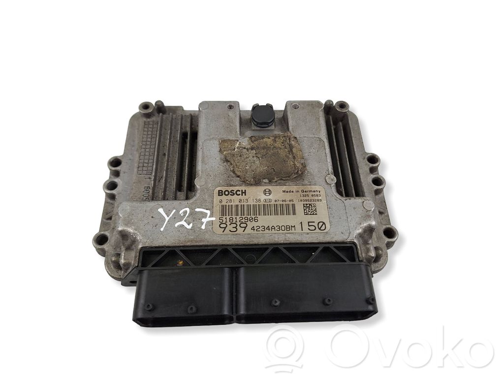 Engine control unit/module   51812906,0281013138