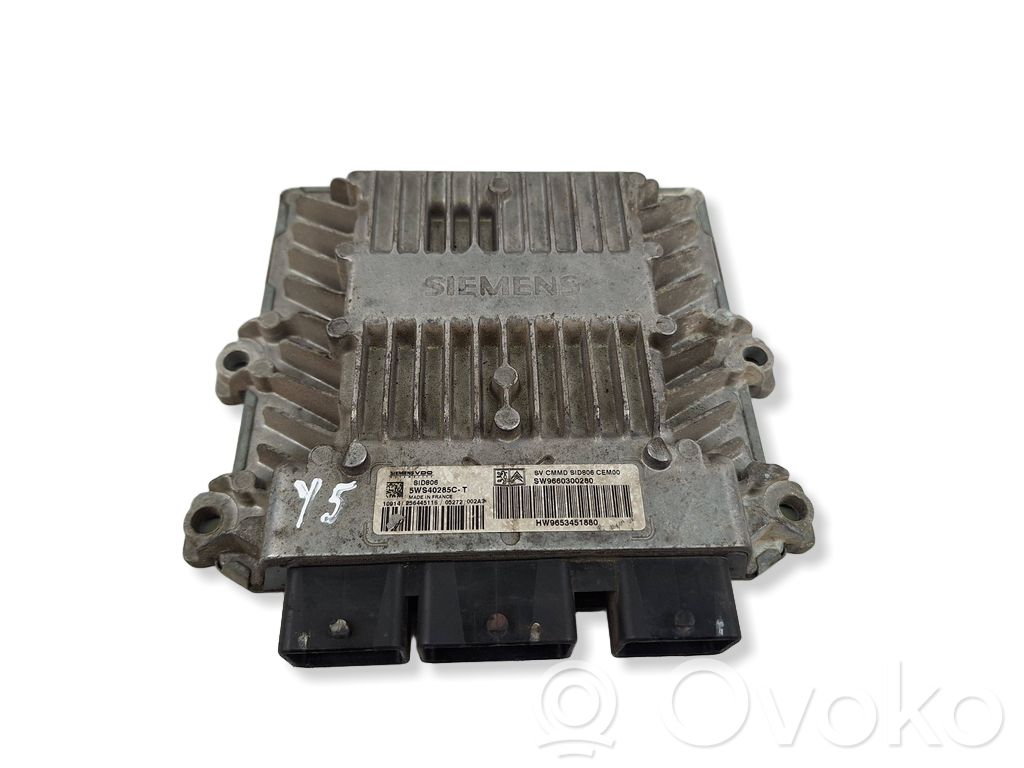 Citroen C3 Engine control unit/module 