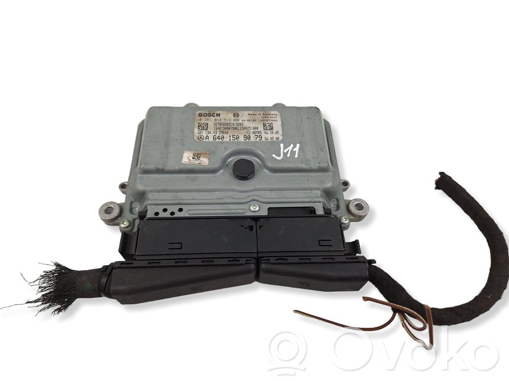Engine control unit/module   A6401509079,0281013519