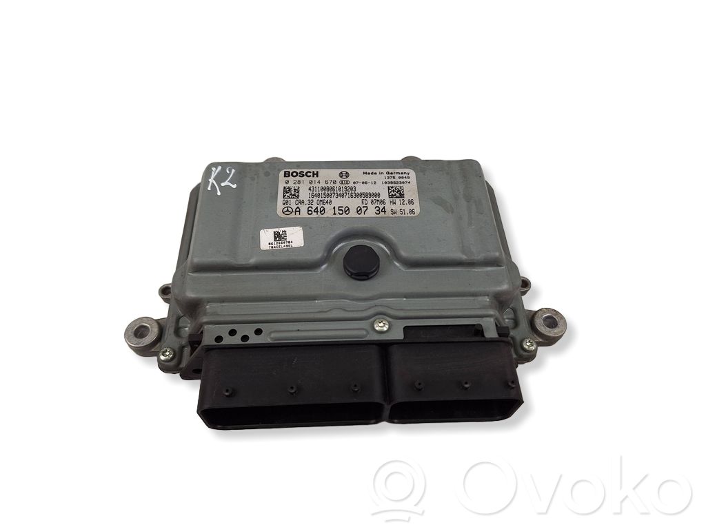 Mercedes-Benz A W169 Engine control unit/module 