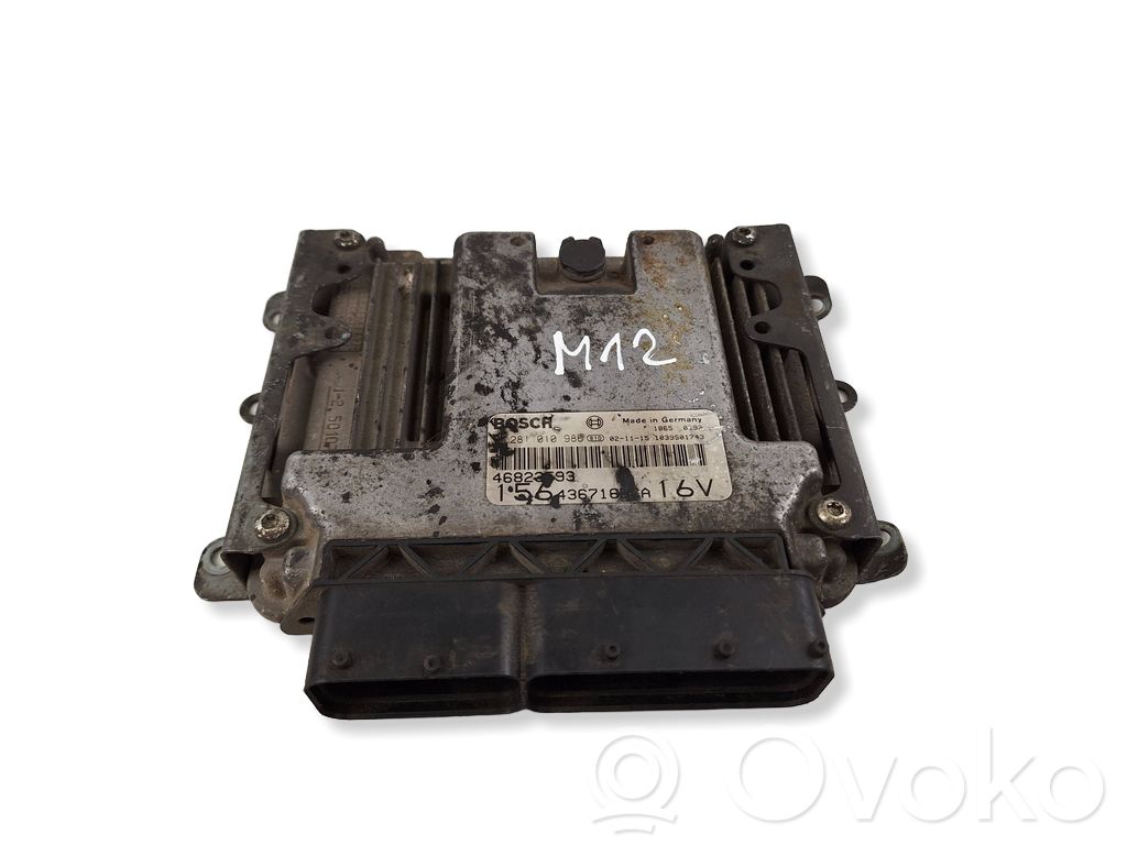 Alfa Romeo 156 Engine control unit/module 