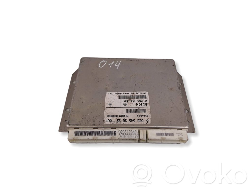 Mercedes-Benz A W169 ESP (stability system) control unit 