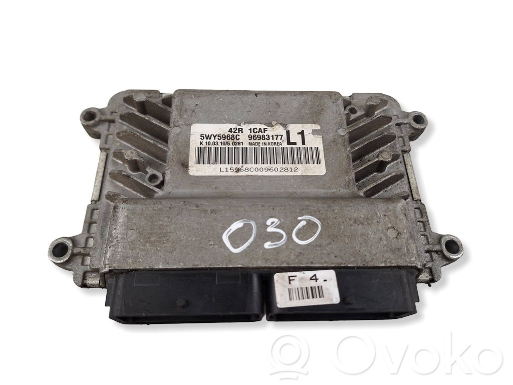 Chevrolet Aveo Engine control unit/module 