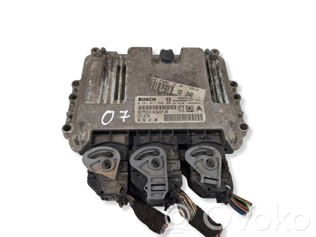 Peugeot 207 Engine control unit/module 