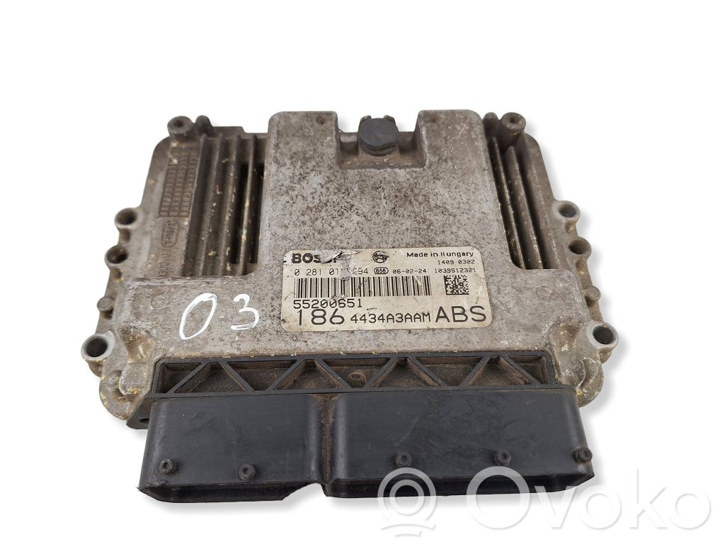 Fiat Multipla Engine control unit/module 