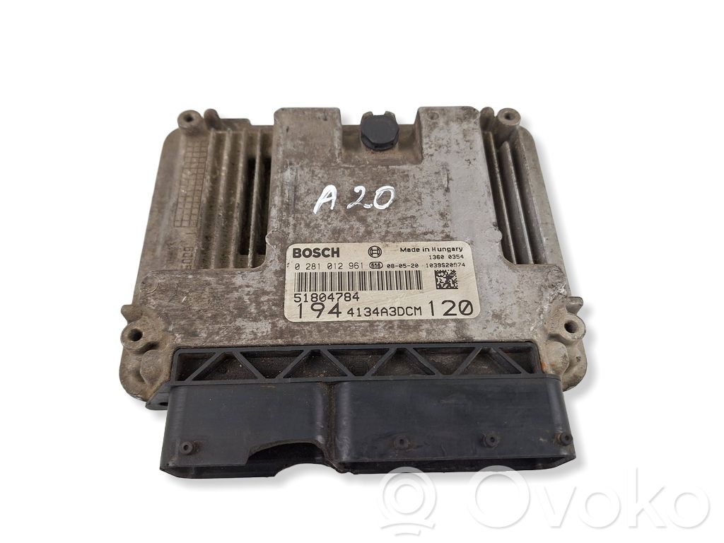 Engine control unit/module   51804784,0281012961