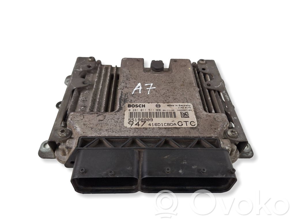 Alfa Romeo GT Engine control unit/module 