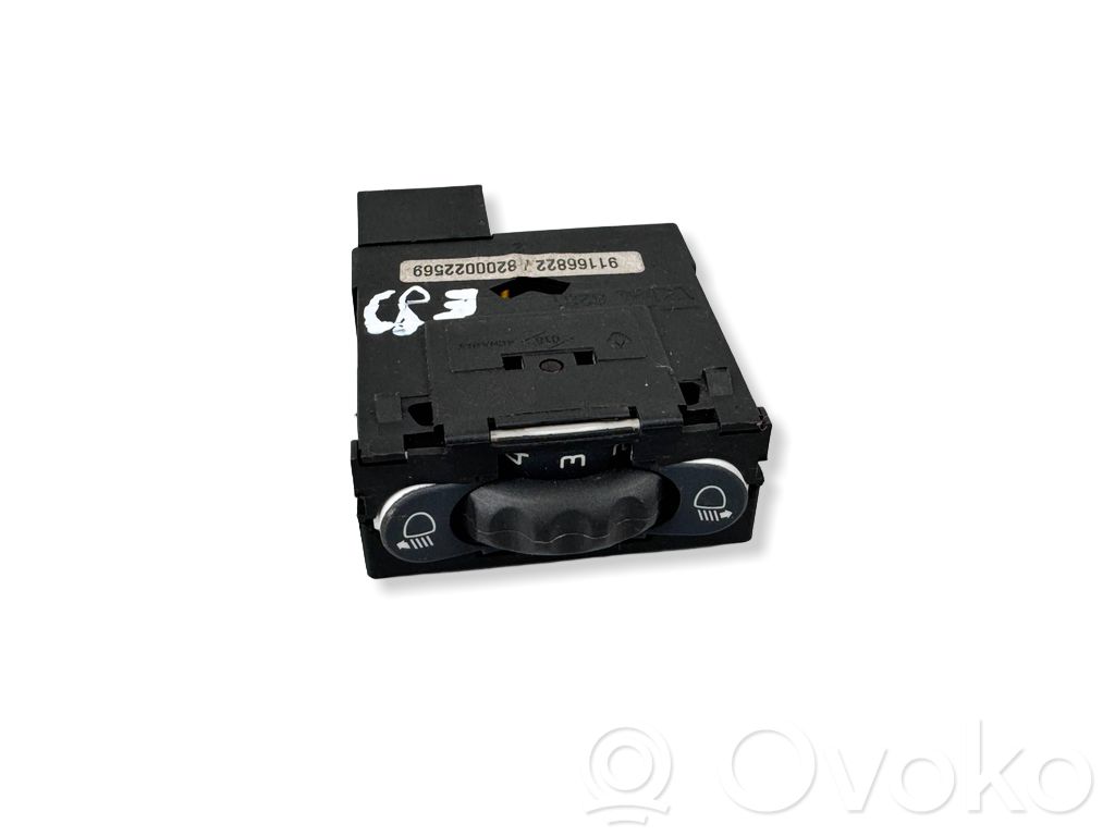 Renault Trafic II (X83) Headlight level height control switch 