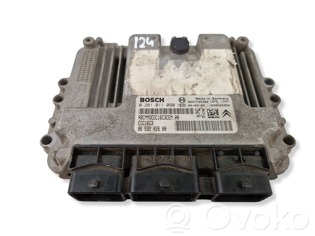 Peugeot 307 Engine control unit/module 