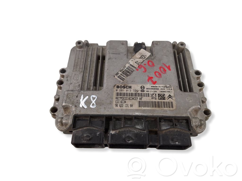Peugeot 307 Engine control unit/module 