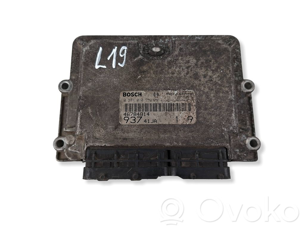 Alfa Romeo 147 Engine control unit/module 