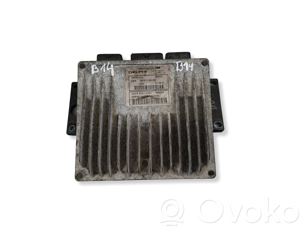 Engine control unit/module   9651399180,80929R